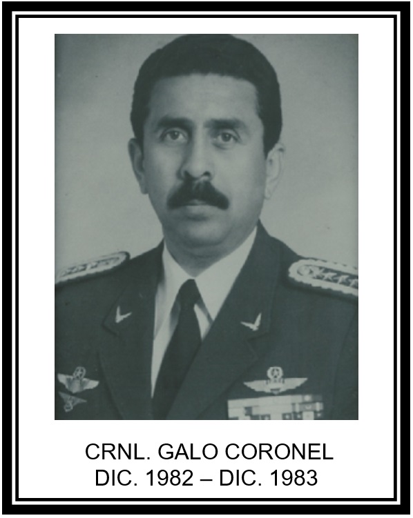 16. CRNL. CORONEL GALO