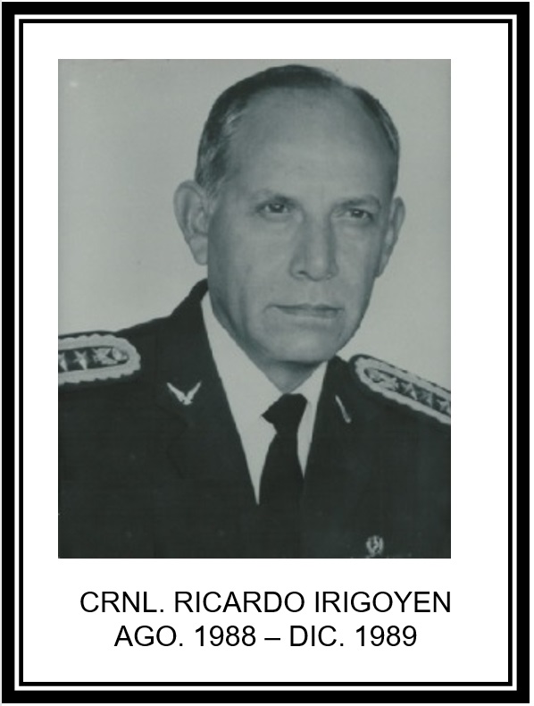 21. CRNL. IRIGOYEN RICARDO