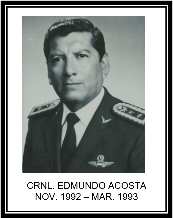 25. CRNL. ACOSTA EDMUNDO