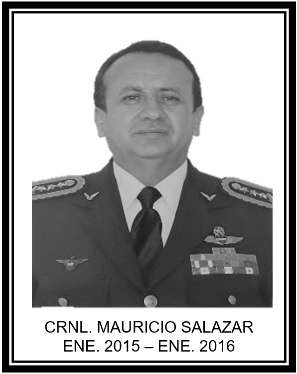 40. CRNL. MAURICIO SALAZAR